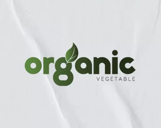 Organic Vegetable Logo Design